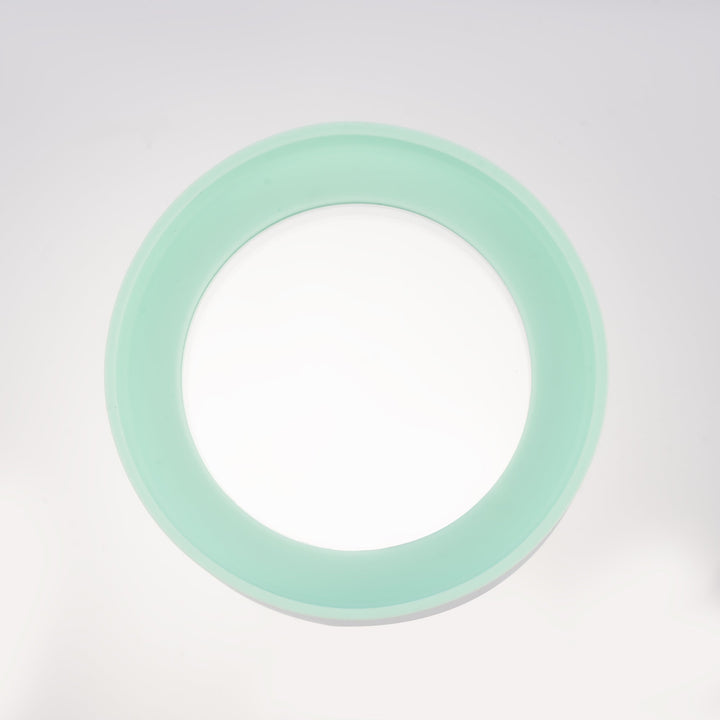 Glass Canister Set & Glass Lid - Diamond Blue