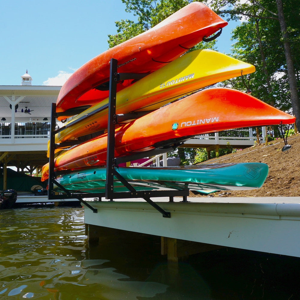 Chesapeake Kayak Storage Rack Over Water Use