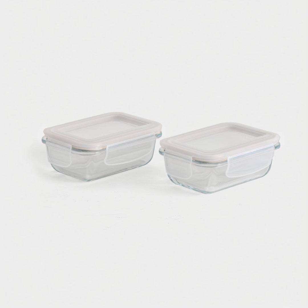 Bake & Carry Glass Set 5 Containers, Vanilla