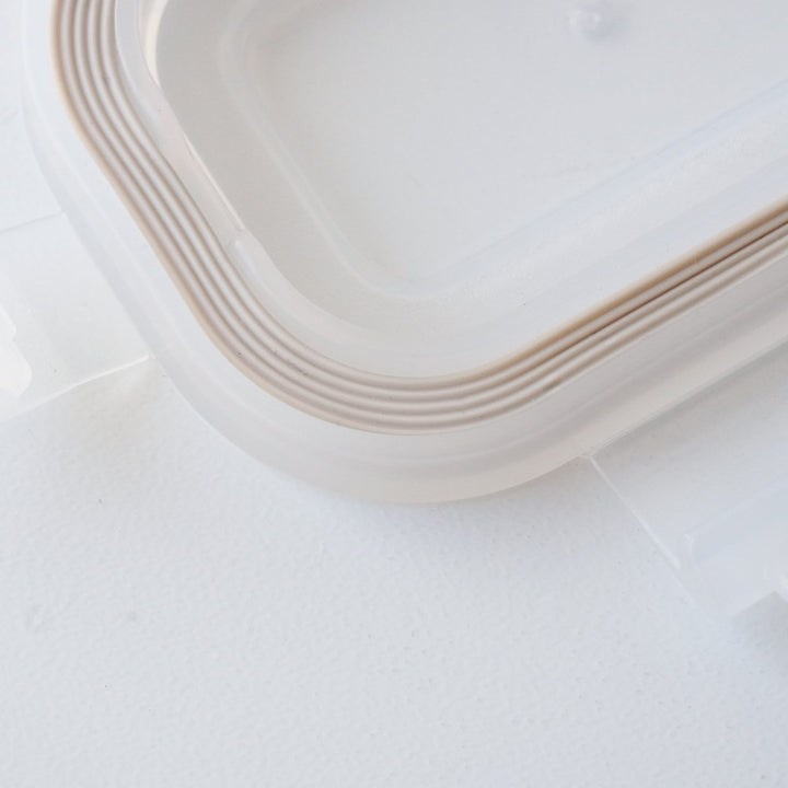 Mini Glass Container Set - Rectangular Vanilla