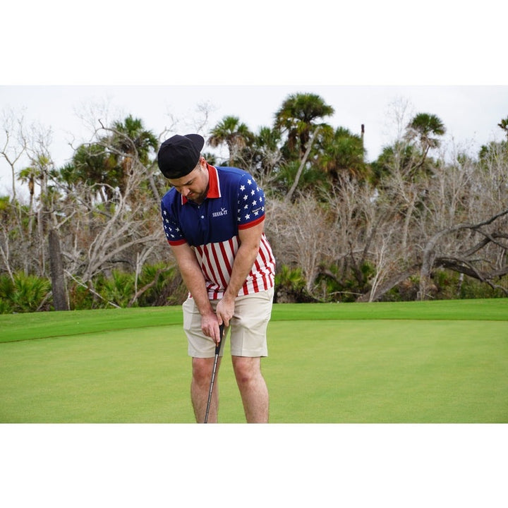 Shank it Golf Merica Polo