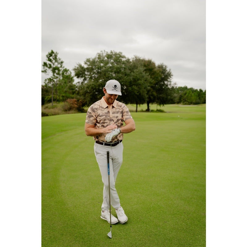 Shank it Golf Desert Camo Polo