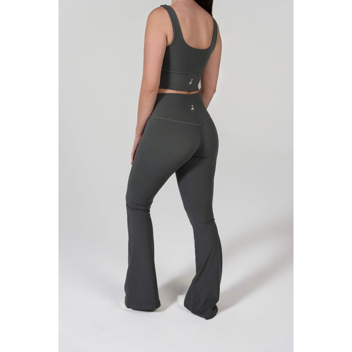 High-Waisted Flare Pants