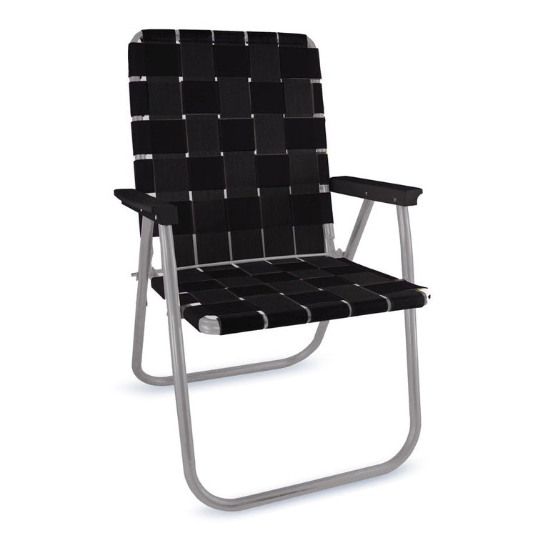 Lawn Chair USA Midnight - Black Classic Lawn Chair