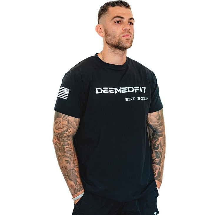 DeemedFit Men's Gym Tee "Compellence"