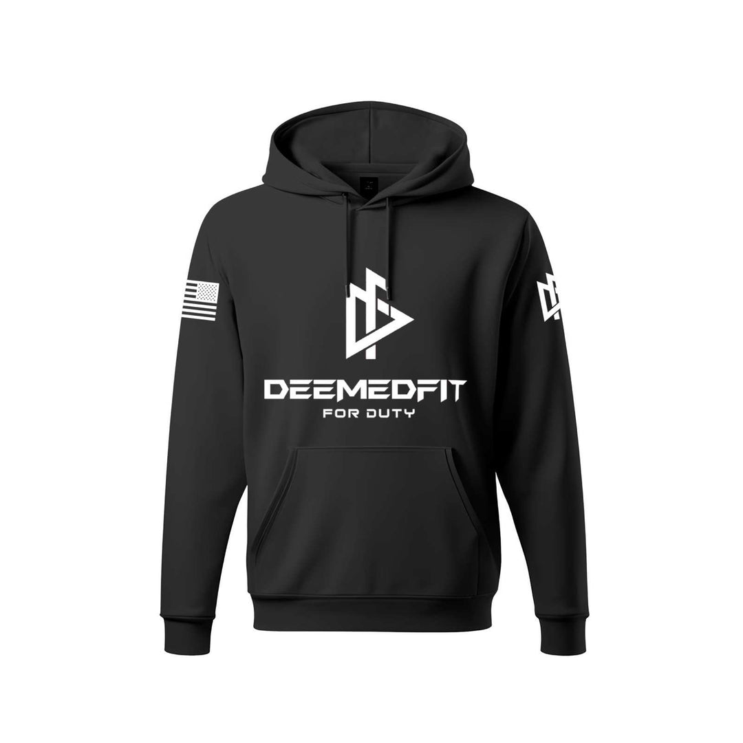 DeemedFit Essential Hoodie - Black