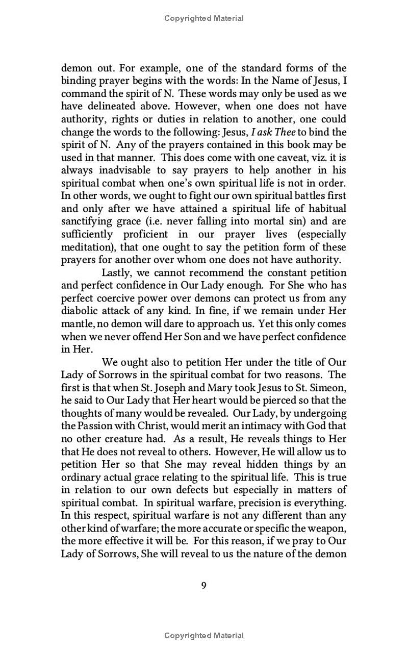 Deliverance Prayers: For Use by the Laity Spiral Bound