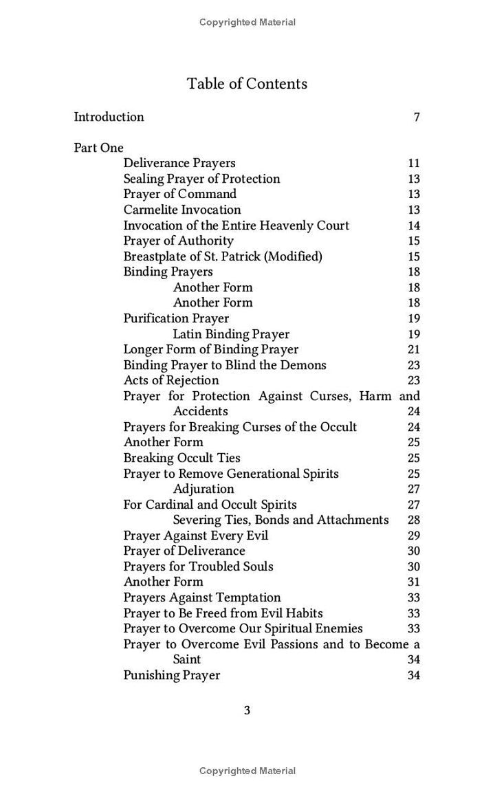 Deliverance Prayers: For Use by the Laity Spiral Bound