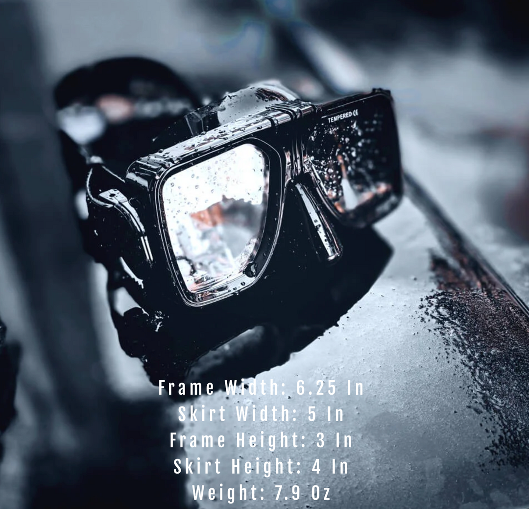 USCG Dive Mask Snorkel Combo for Elite Rescue Swimmers