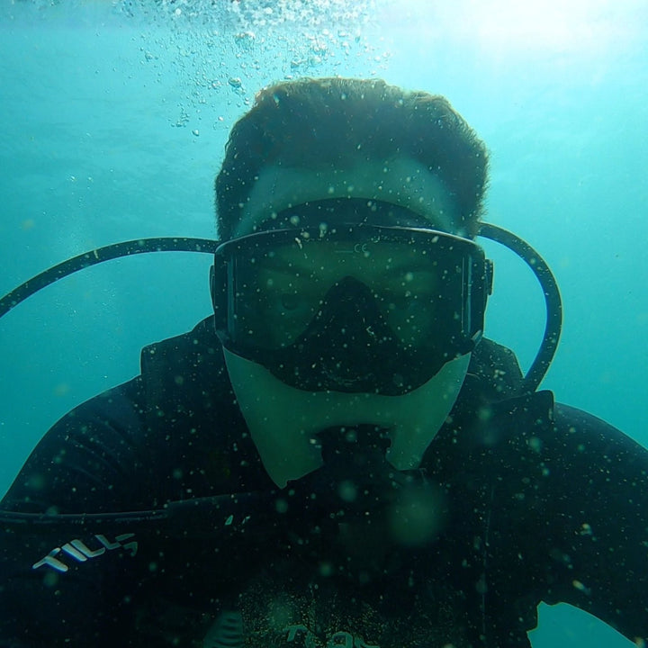 Single Lens Snorkeling Mask for Clear Views