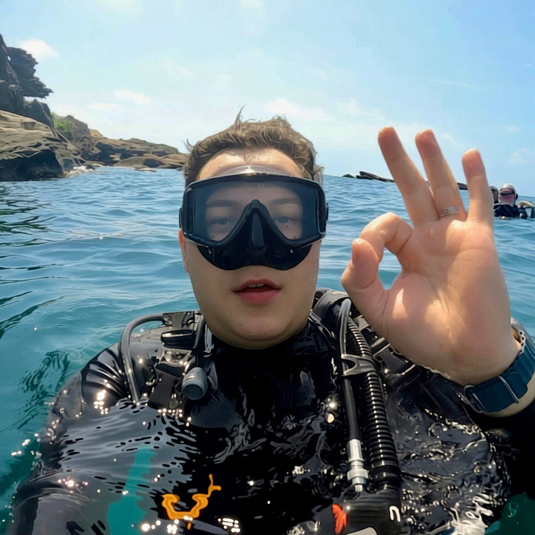Single Lens Snorkeling Mask for Clear Views