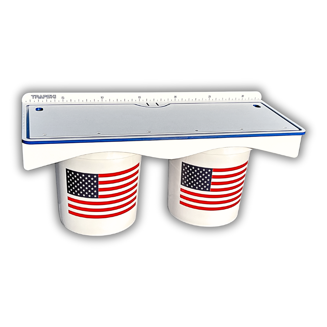 TRAPSKI Premium Double Bucket 33" Raised Fillet Table Cutting Board | Made in the USA