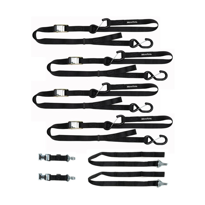 MotoTote Mini Dual Bike Rack & Tie Down Bundle