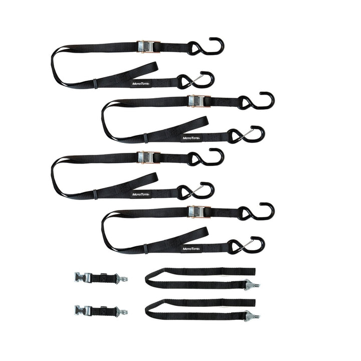 MotoTote Dual E-Bike Tie Down Bundle