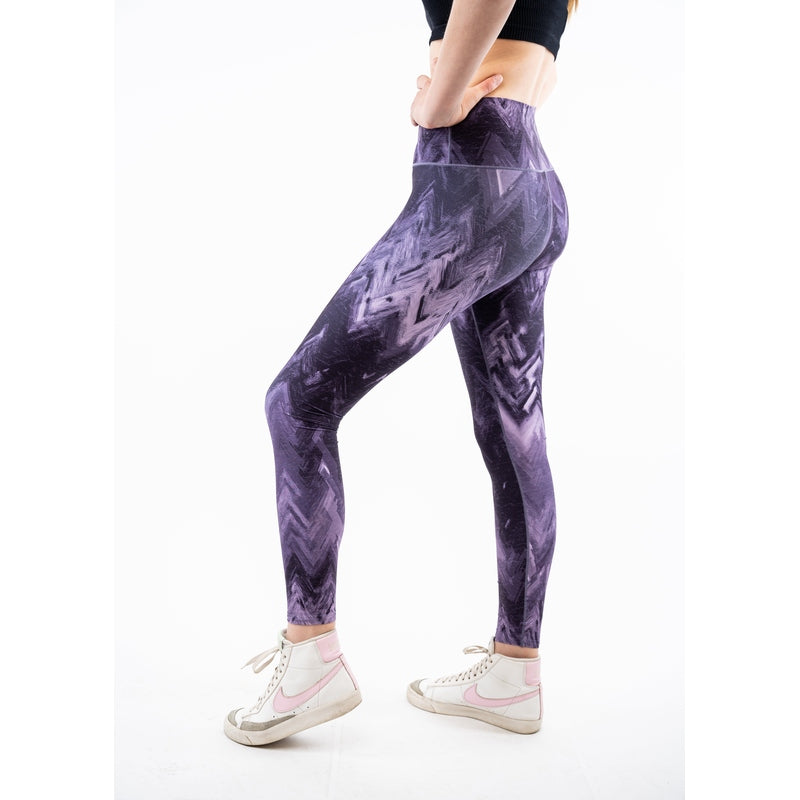 Colorado Threads Purple Wave Yoga Pants