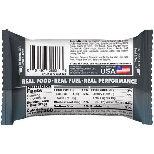 Bonk Breaker Bars - Salted Carmel Peanut, Box of 12