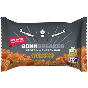 Bonk Breaker Bars - Salted Carmel Peanut, Box of 12