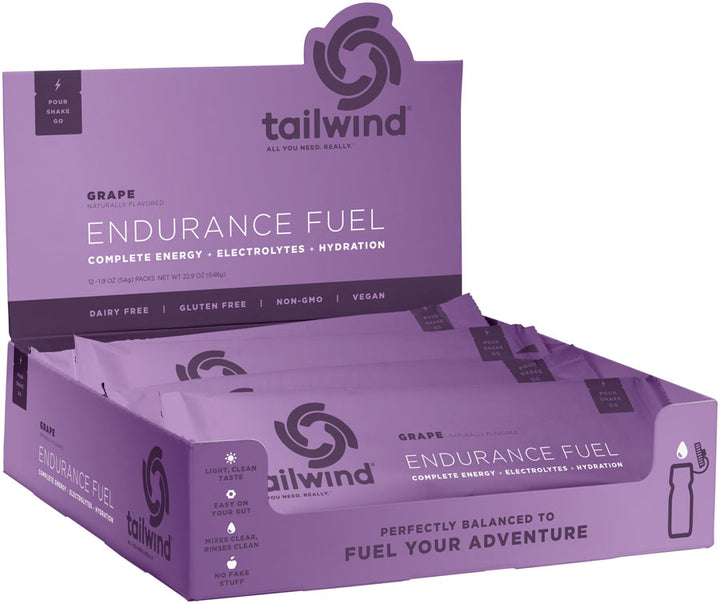 Tailwind Nutrition Endurance Fuel - Box of 12 Single Servings