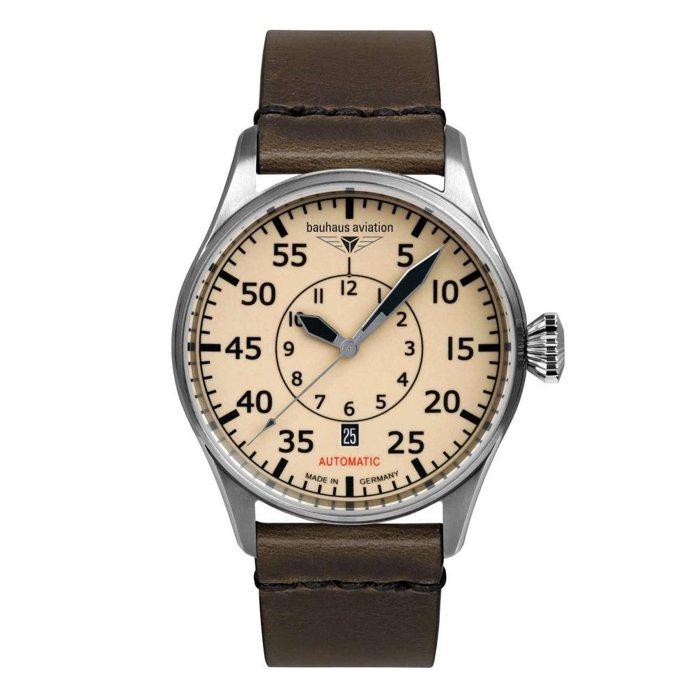 Aviation Flight Control Watch - Beige Dial