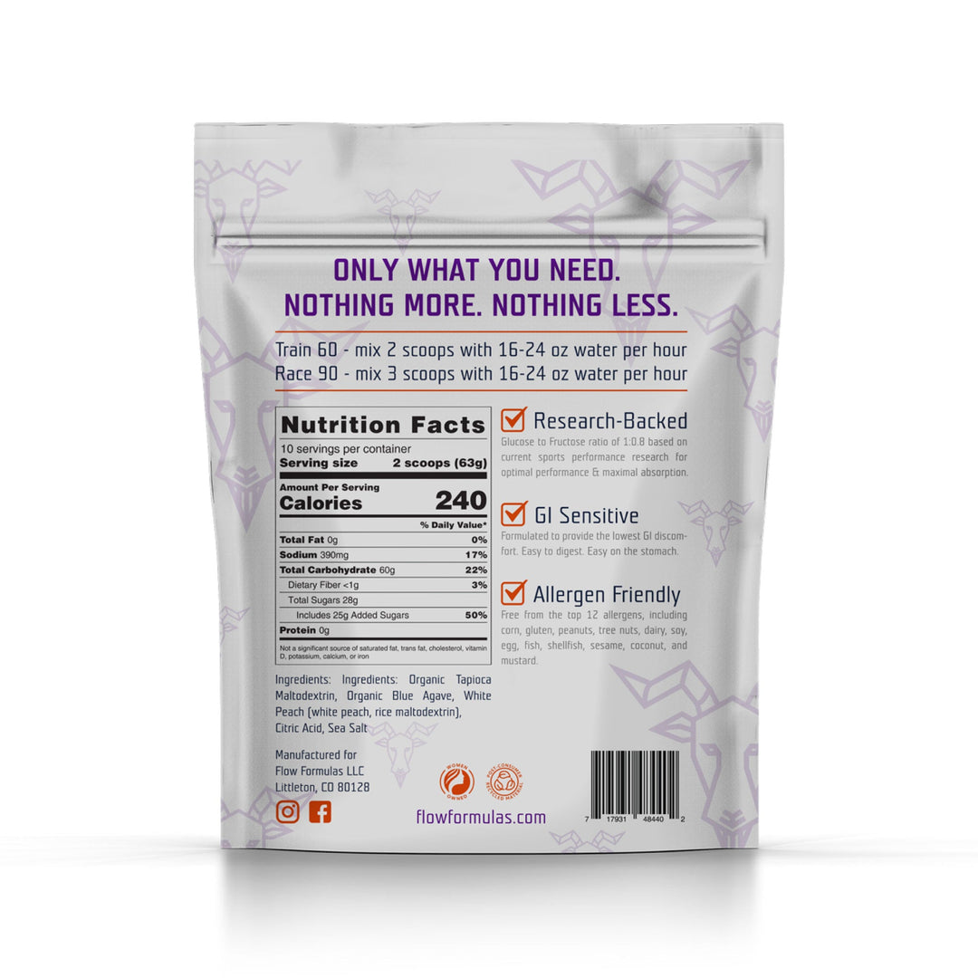 Hillary Allen Special Edition Endurance Bag 10 Serving - White Peach Edition