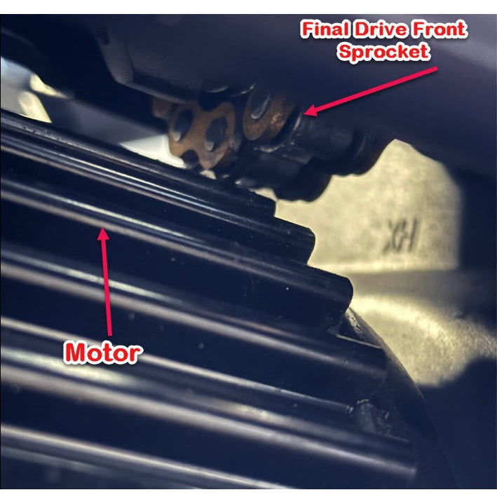 219 RK Sealed O-Ring | Primary Belt to Chain Conversion Kit | E Ride Pro SR