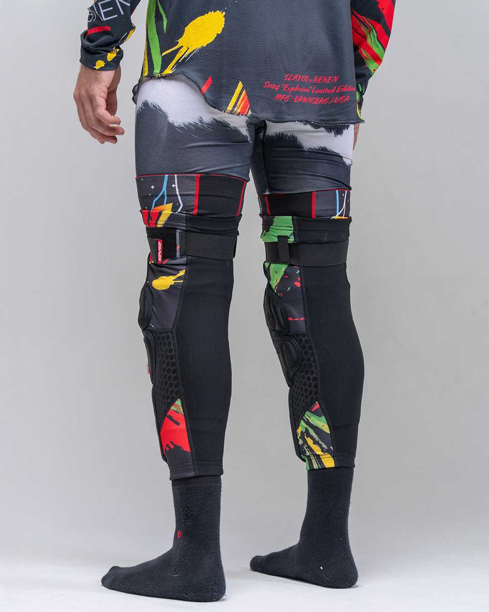 Slayco96 Knee Guard - Explosion Colorway