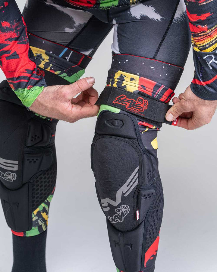 Slayco96 Knee Guard - Explosion Colorway