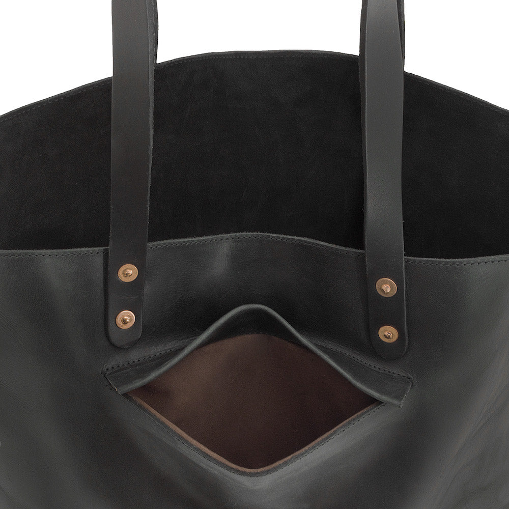 Eden OVERSIZED Leather Tote Bag - Classic