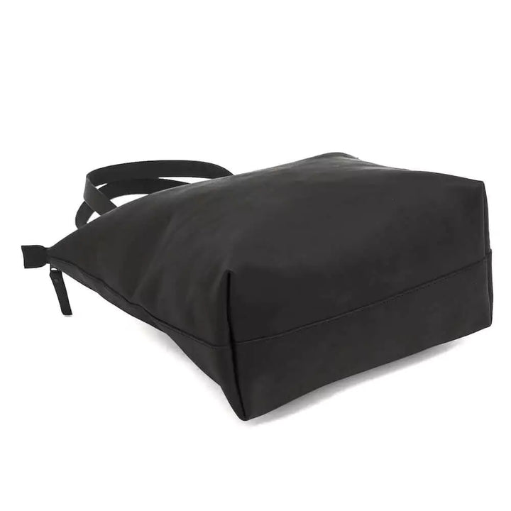 Eden LARGE Leather Tote Bag - Zippered