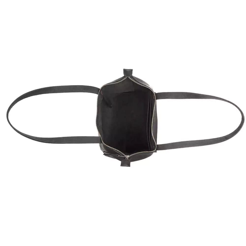 Eden MEDIUM Leather Tote Bag - Zippered