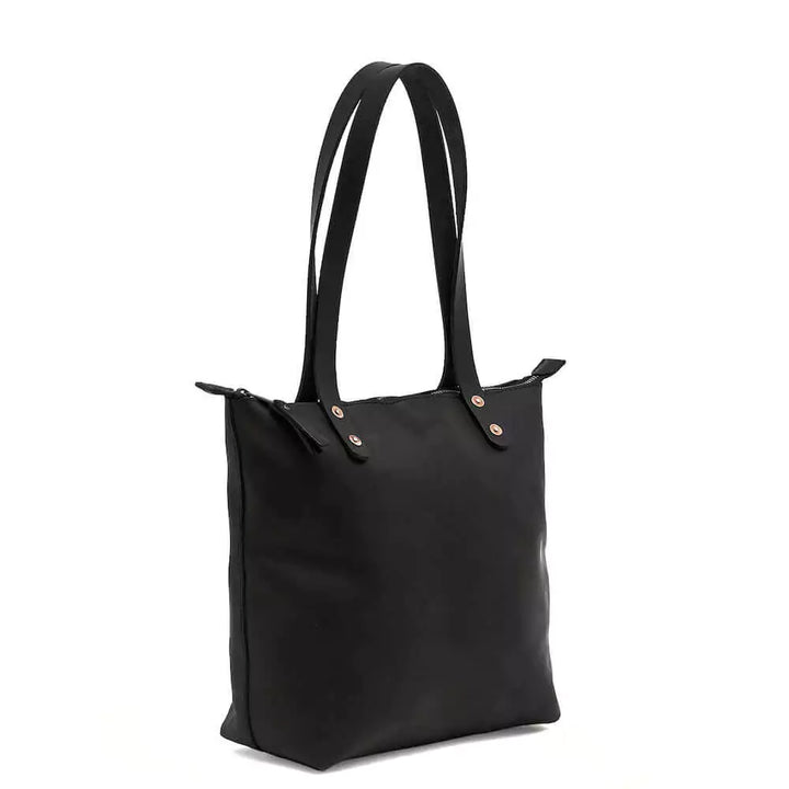 Eden SMALL Leather Tote Bag - Zippered