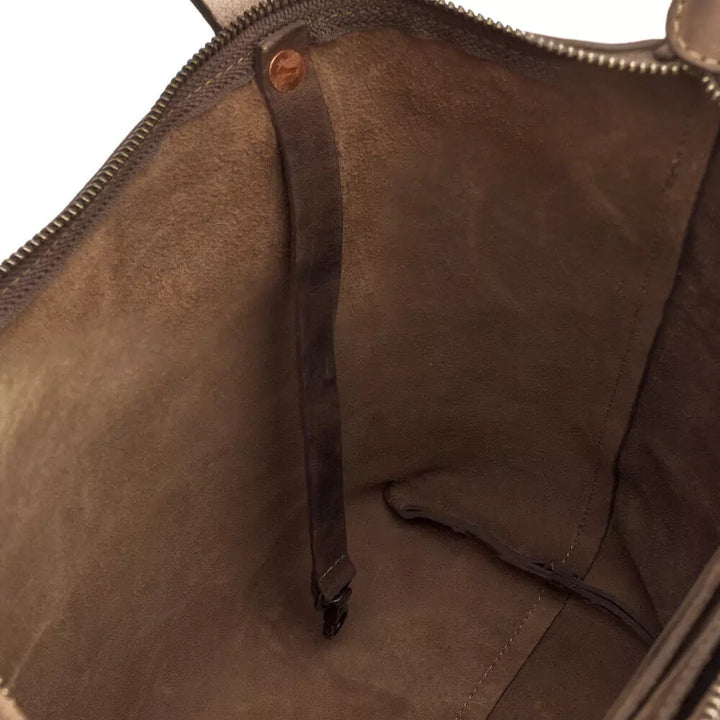 Eden MEDIUM Leather Tote Bag - Zippered