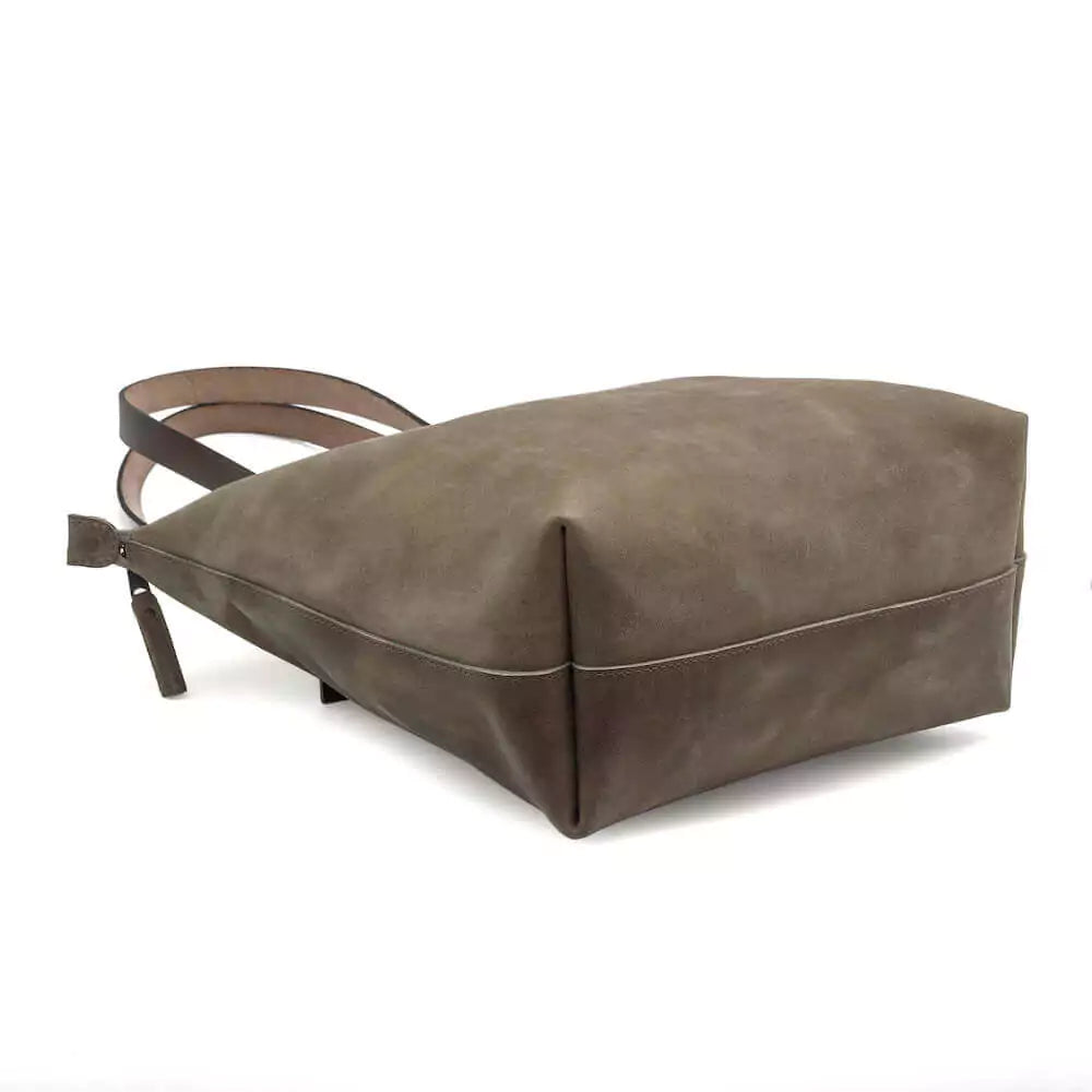 Eden MEDIUM Leather Tote Bag - Zippered