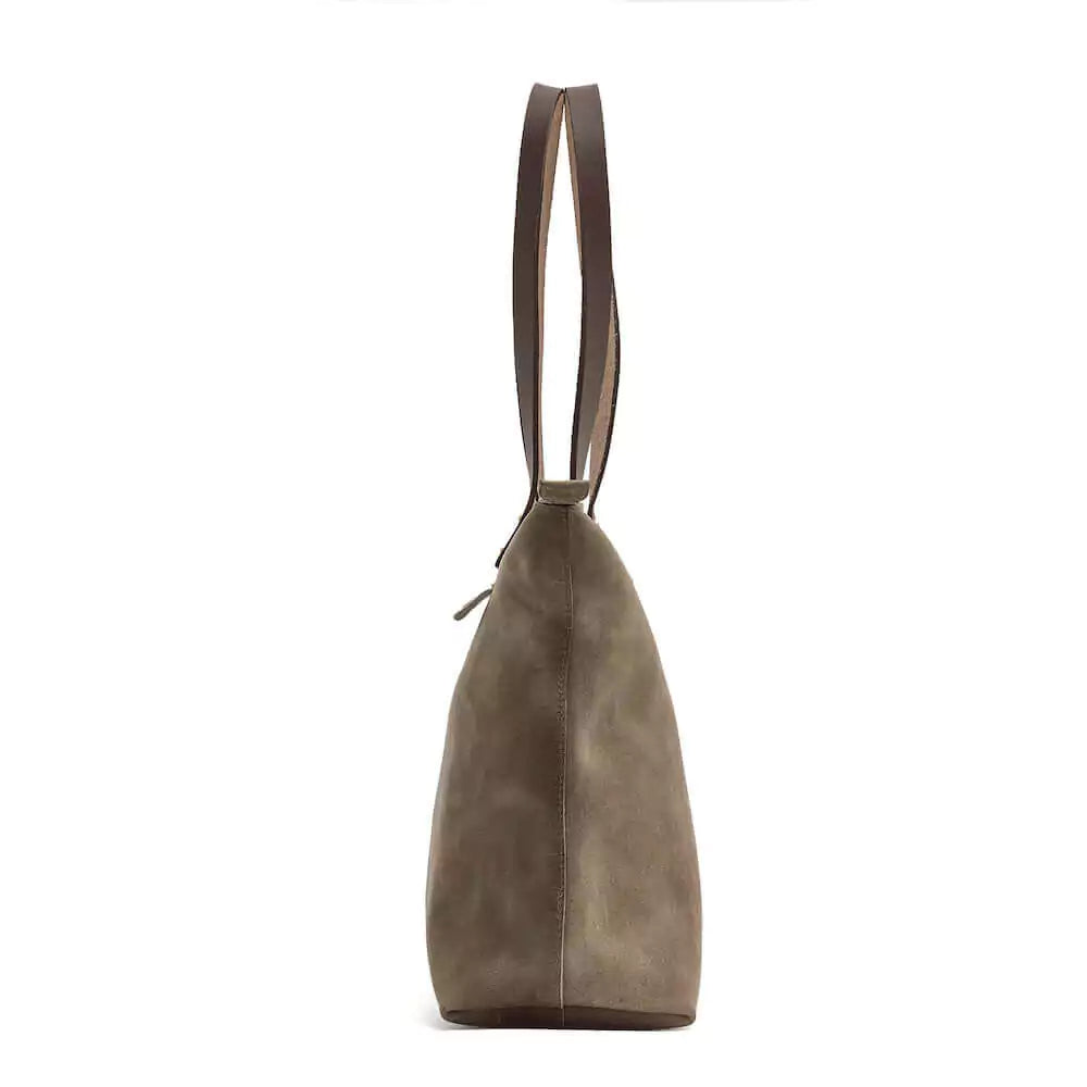 Eden MEDIUM Leather Tote Bag - Zippered