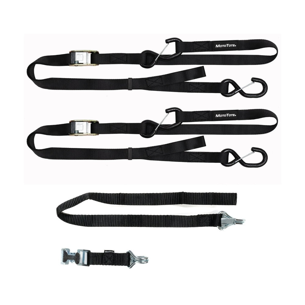 MotoTote Mini Electric Bike Rack & Tie Downs Bundle