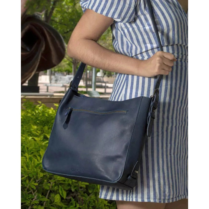 Ellington Leather Hobo w/ Zippered Pouch