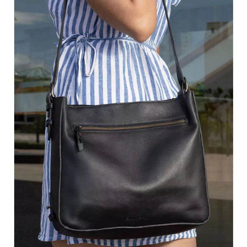 Ellington Leather Hobo w/ Zippered Pouch