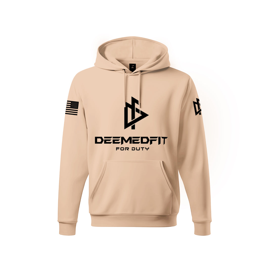 DeemedFit Essential Hoodie - Tan