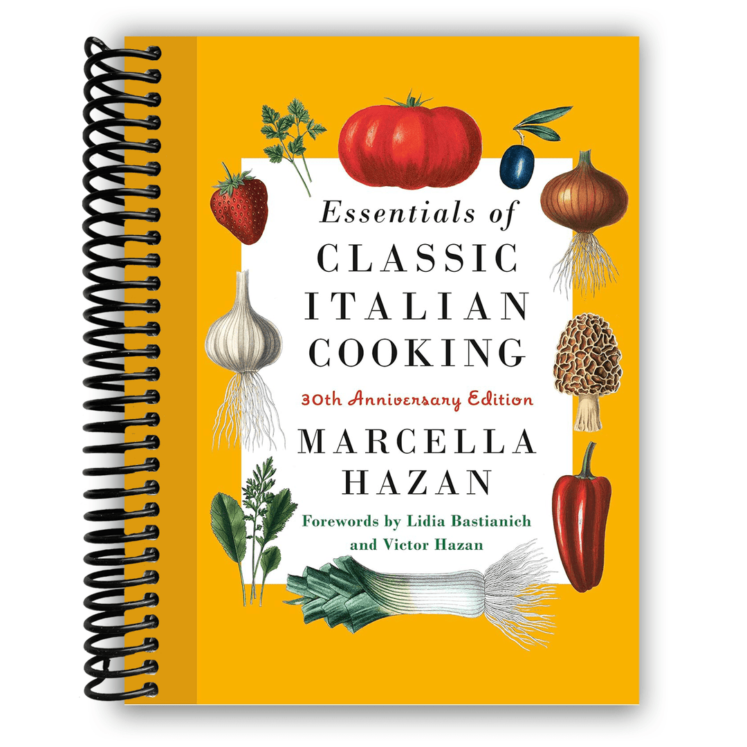 Essentials of Classic Italian Cooking: 30th Anniversary Edition Spiral Bound