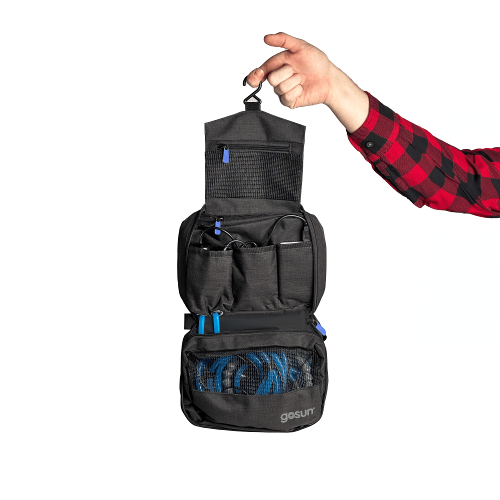 Portable Water Pump and Shower for Outdoor Use