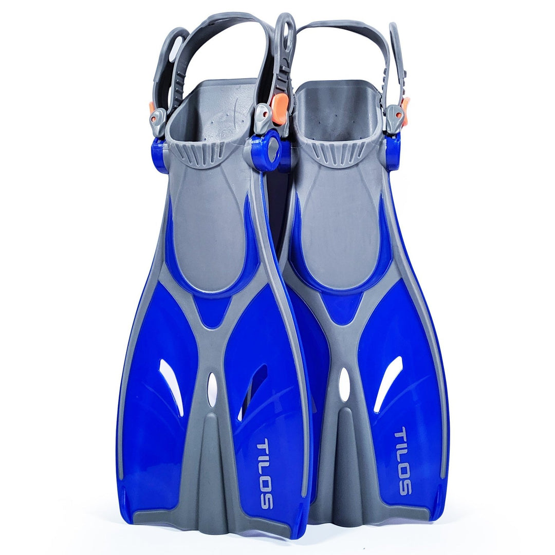 Kids Jovie Open Heel Snorkeling Fins for Growing Feet