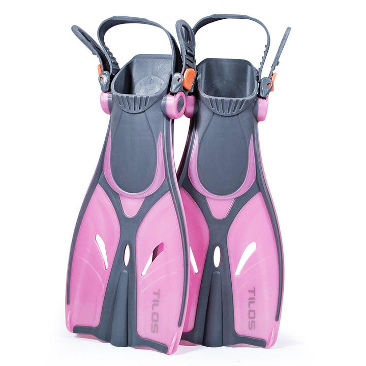Kids Jovie Open Heel Snorkeling Fins for Growing Feet