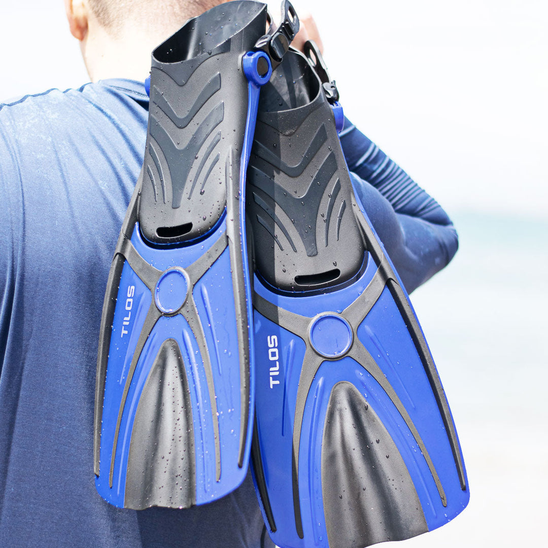 Visionary II Snorkeling Mask and Fins Package
