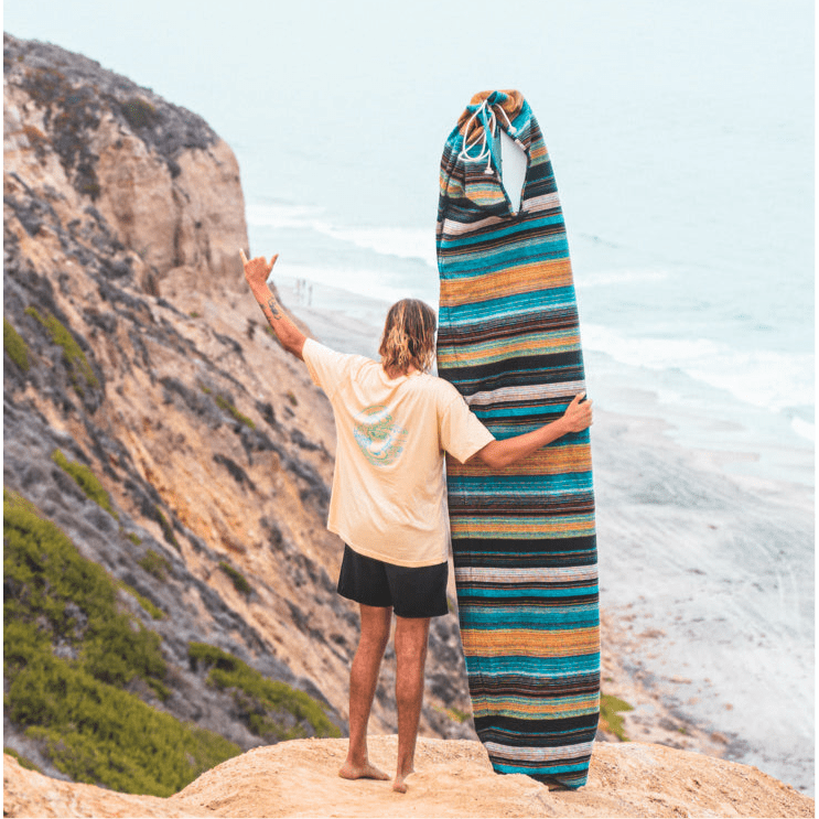 West Path Blue Beacons Povoa Surfboard Bag