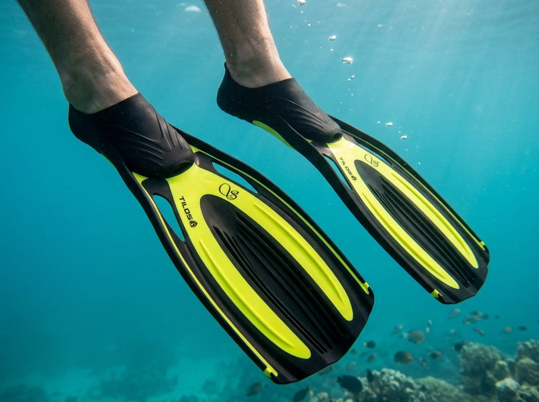Saber Full Foot Fins for Diving - Efficient Swim Gear