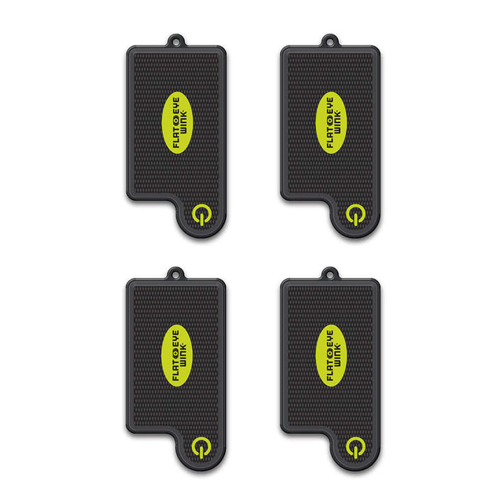 Panther Vision FLATEYE™ WINK Mini LED Keychain-Style Flashlight (4-Pack)