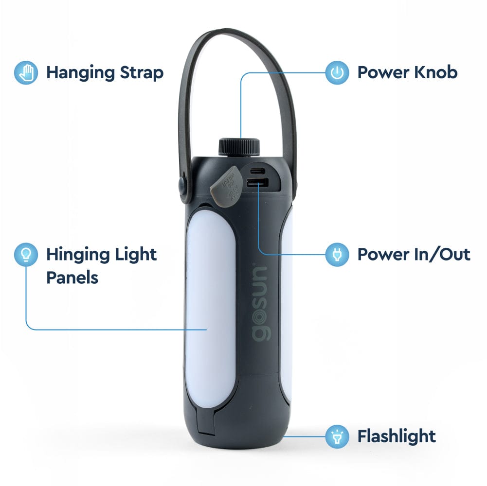 Shine Solar Lantern Flashlight Combo