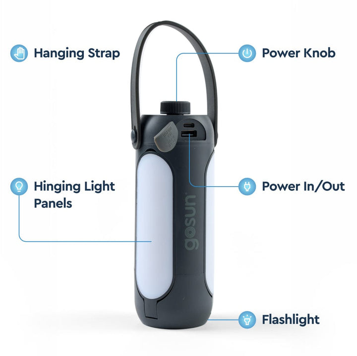Shine Solar Lantern Flashlight Combo