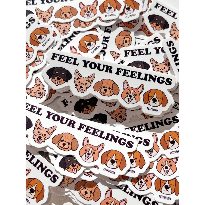 Petphoria Feel Your Feelings Sticker