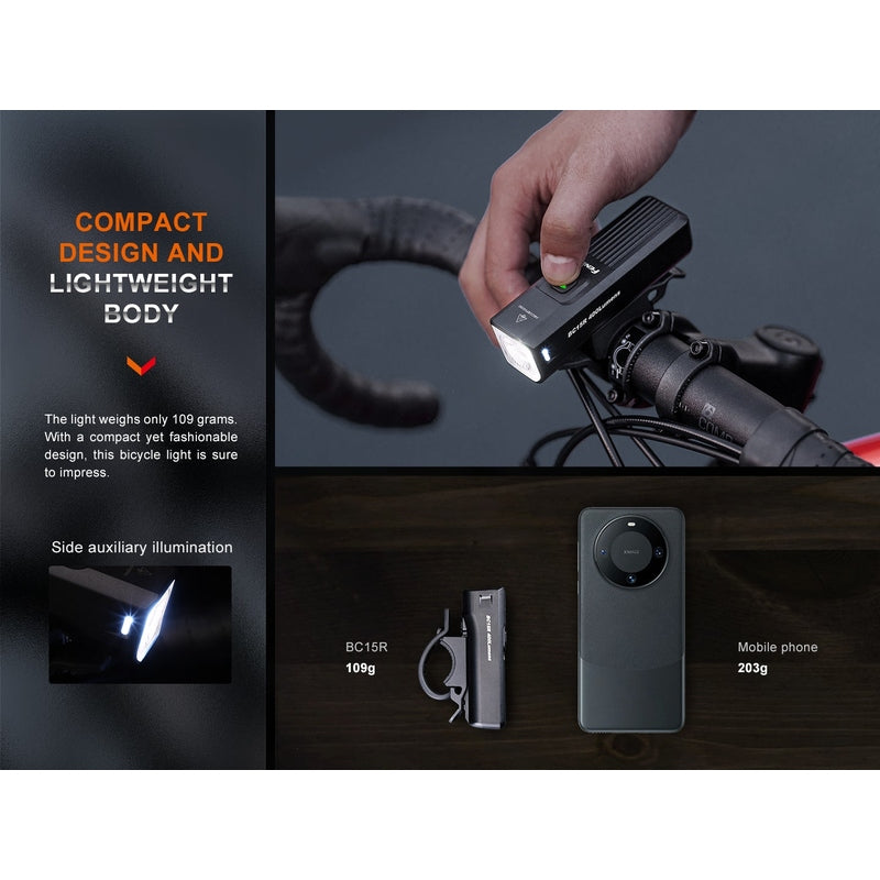 Fenix BC15R Lightweight Rechargeable Bicycle Light